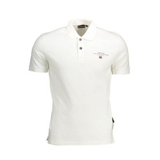 Napapijri Witte Katoenen Polo Shirt voor Mannen