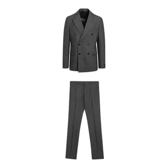 Prada Hombre, Trajes, Gris, Talla: L