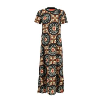 La DoubleJ Dames, Jurken, Veelkleurig, Maat: XS Katoen