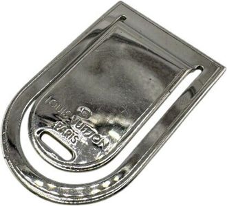 Louis Vuitton Silver Metal Money Clip (Pre-Owned)