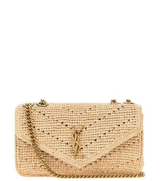 Saint Laurent Natural Loulou Small Shoulder Bag