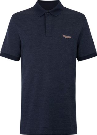 HUGO BOSS Blue Short Sleeve Polo