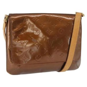 Louis Vuitton Pre-owned Leather Cross Body Bag - Dames - Pre-owned - Bruin - Maat: ONE Size Leer