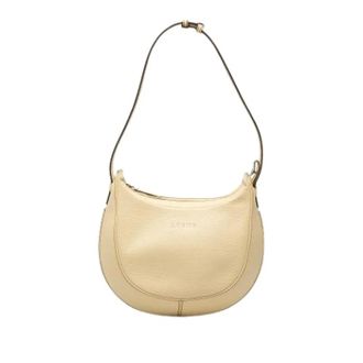 Loewe Pre-owned Hobo Bag - Dames - Vintage Schoudertas - Beige - ONE Size - Leer - Vintage