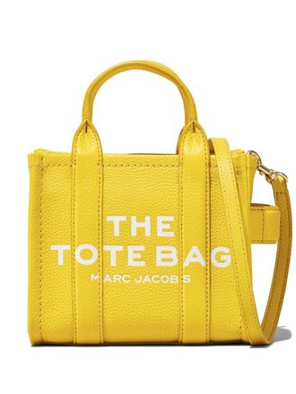 Marc Jacobs The Leather crossbody shopper - Geel