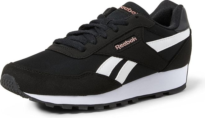 Womens Rewind Run Trainer, Core Black White Blush Metal, 3.5 UK