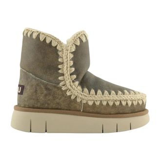 Mou Botas Chelsea con parche de logo - Shoes - Mujer - Marr&oacute;n - 36 EU