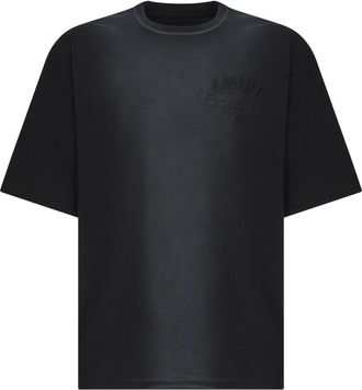 Amiri Arts District Tee - Heren - T-shirts - Zwart - XL - Katoen - Tops