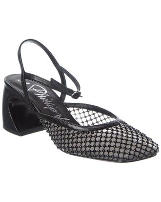 3.1 Phillip Lim Id Mesh & Leather Mary Jane Slingback Sandal