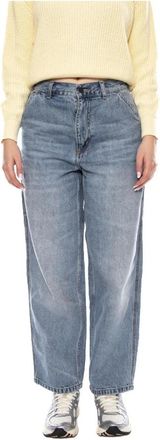 Carhartt Work in Progress Mujer, Vaqueros, Azul, Talla: M