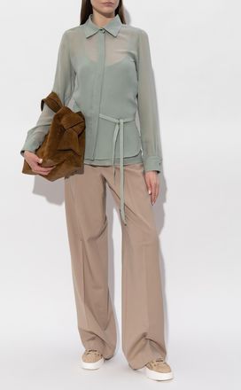 Sportmax Trousers Abitur, Womens, Beige