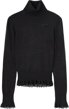 Ganni Mujer, Jerseys, Negro, Talla: L