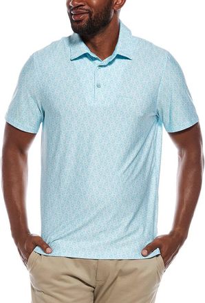Ben Sherman Watercolor Geo Tech Jersey Sports Fit Polo Shirt