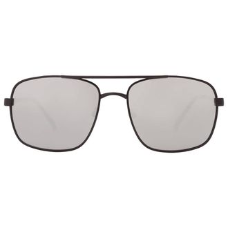Guess Smoke Mirror Navigator Mens Sunglasses GF0211 01C 58