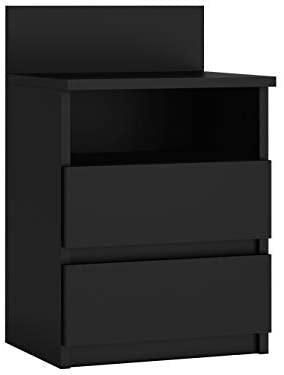OEM Topeshop Malwa Mesita De Noche Negra Minimalista Moderna