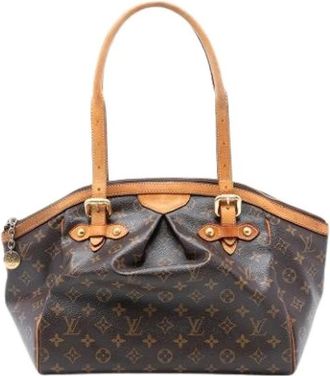 Louis Vuitton Pre-owned Tivoli GM Schoudertas - Dames - Vintage Schoudertas - Bruin - ONE Size - Leer - Vintage