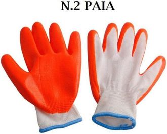 OEM Guantes De Proteccion - Nitrilo Vinilo - Pu&ntilde;os Elasticos - Resistente Al Desgaste Y Al Rasgado - Talla 10-xl - 4 Unidades