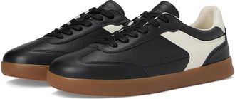 Florsheim Pace T-toe Lace Up Sneakers Mens Slip on Shoes Black : 11.5 M (D), Leather