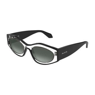 Alaia Sunglasses, unisex, Black, 55 MM, Aa0093S Cat-eye Sunglasses