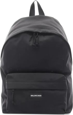 Balenciaga 2020s BB logo backpack - Black