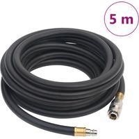 OEM Manguera De Aire H&iacute;brida, Negra, 0,6 5 M, Caucho Y Pvc - Crezuo