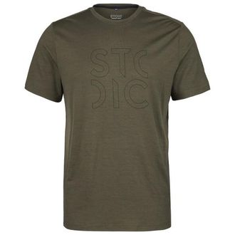 Stoic Merino180 BengtSt. T-Shirt Merinoshirt f&uuml;r Herren | braun