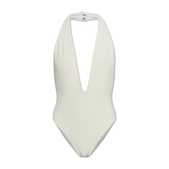 Balmain One-piece, female, Beige, Size: 2XS One-piece swimsuit