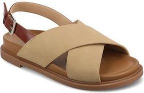 Journee Collection Marina Slingback Sandal in Taupe Marinna at Nordstrom Rack, Size 7.5