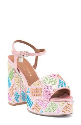 Kurt Geiger Brixton Platform Sandal in Open Pink at Nordstrom Rack, Size 7