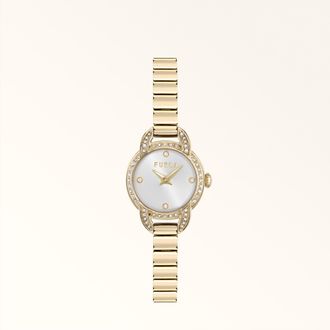 Furla Mini Shape Gold Metal + Strass Woman