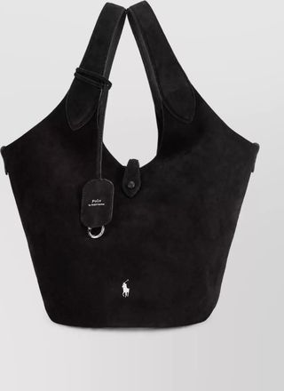 Polo Ralph Lauren suede bucket bag