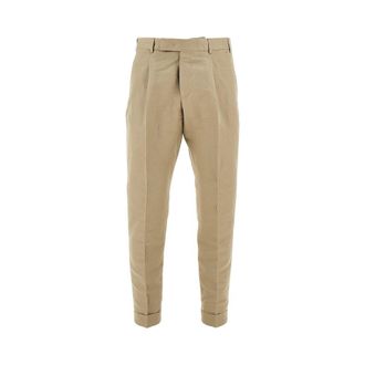 Pantaloni Torino Cotton and linen Rebel Fit pants Man 54