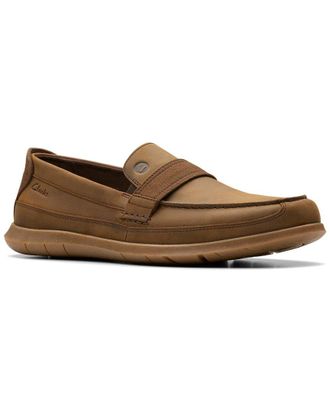 Clarks Flexway Band Suede Loafer