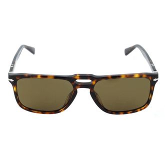 Persol Brown Polar Square Mens Sunglasses PO3273S 24/57 55