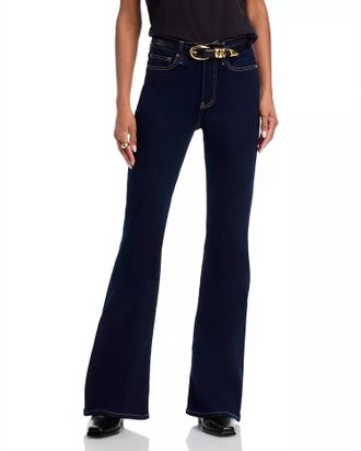 Frame Denim Le High Rise Flare Jeans In Stargirl