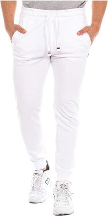 U.S.Polo Association Jogger Sportbroek - Heren - Sweatpants - Wit - XL - Katoen - Broeken
