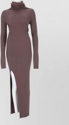 Rick Owens wool knit midi dress