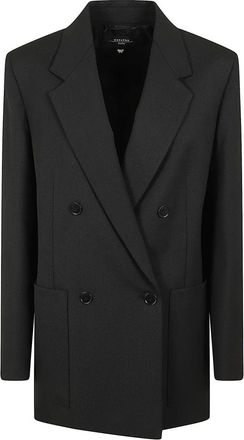 Max Mara Veloce Jacket - Dames - Blazers - Zwart - XS - Wol - Jassen