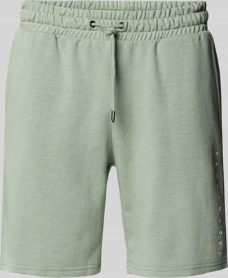 Jack & Jones Jack & Jones Sweatshorts mit Label-Detail Modell GORDON in Mint, Gr&ouml;&szlig;e M