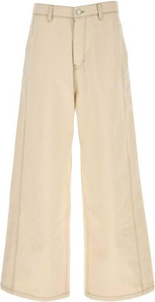 Ami Off White Loose Jeans