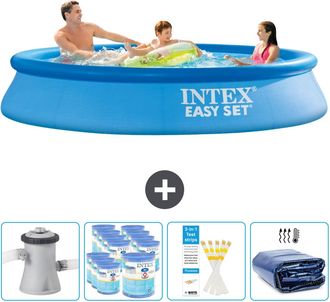 Intex Piscina Easy Set Redonda - 305x61 Cm - 7-piezas Scb86
