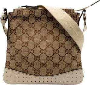 Gucci Pre-owned Cross Body Bags, female, Brown, Size: ONE SIZE Pre-owned Crossbody Bag