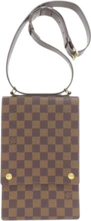 Louis Vuitton Borsa a tracolla Damier Canvas Pre-owned - - Pre-owned - Donna - Marrone - ONE SIZE