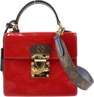 Louis Vuitton Pre-owned Fabric louis-vuitton-bags - Dames - Vintage Handtas - Rood - ONE Size - Vintage