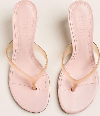 Schutz Roslyn Jelly Thong Sandals