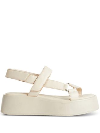Vagabond Sandali con plateau 50mm - Bianco