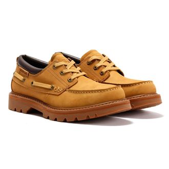 CAT Colorado Boot Lo Leer Heren Honing Buckskin Veterschoenen