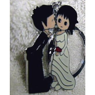 Trade Shop Trade Shop - 12 Portachiavi Segnaposto Bomboniere Confetti Sposi Matrimonio Wedding Promessa