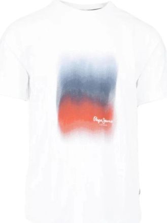Pepe Jeans London Glen T-Shirt - Heren - T-shirts - Wit - S - Tops