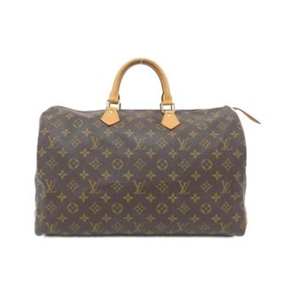 Louis Vuitton Marron Coated Canvas Boston Bag (Pre-Owned)